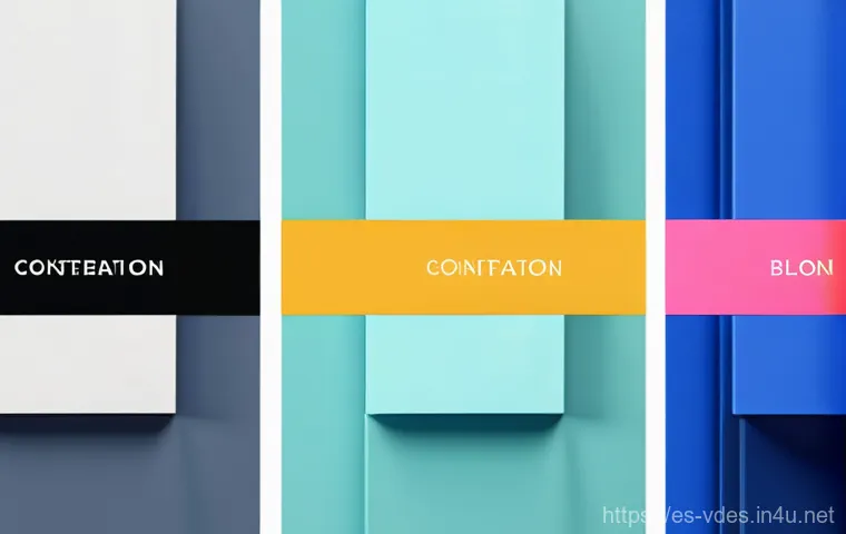 시각디자인에서 피해야 할 실수 - Here are three detailed image generation prompts in English, inspired by the principles of good desi...